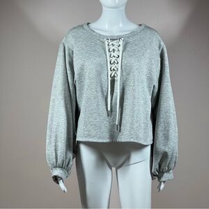 CAD Crop Sweatshirt Fleece size Medium